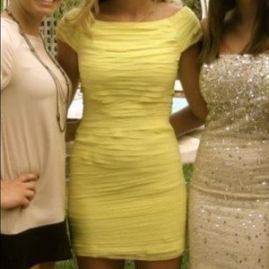 Alice + Olivia Yellow Dress